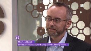 TV2 Ettermidagen med Morten Røvik om Fem faser for oppgavebehandling