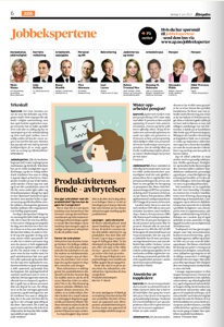 Aftenposten - 09-06-2013 - Velg de riktige oppgavene