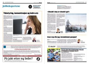 Bedre konsentrasjon og bedre magefølelse for hva som er viktigst - Aftenposten 29-05-2016