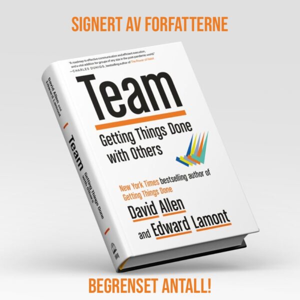 Signert-Team- Getting Things Done with Others - hardcover